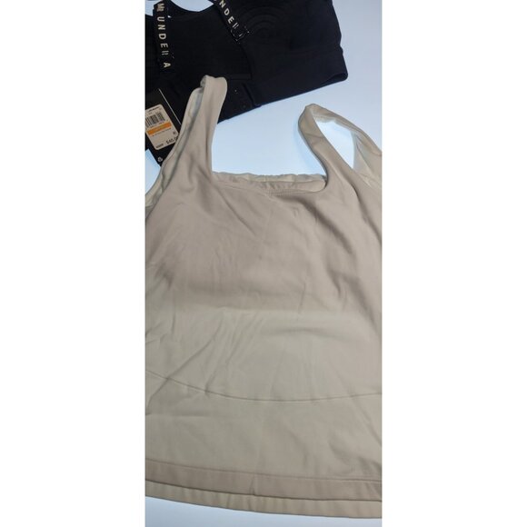 UNDER ARMOUR HIGH IMPACT SUPPORT BLACK SPORTS BRA /Flex Support Bra White Size S - Picture 4 of 6